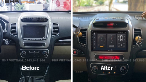 Màn hình DVD Android liền camera 360 xe Kia Sorento 2014 - 2020 | Elliview S4 Luxury 